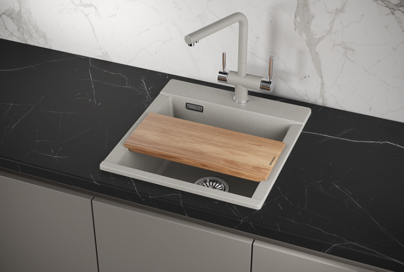 Мойка кухонная Granula 4701, БАЗАЛЬТ